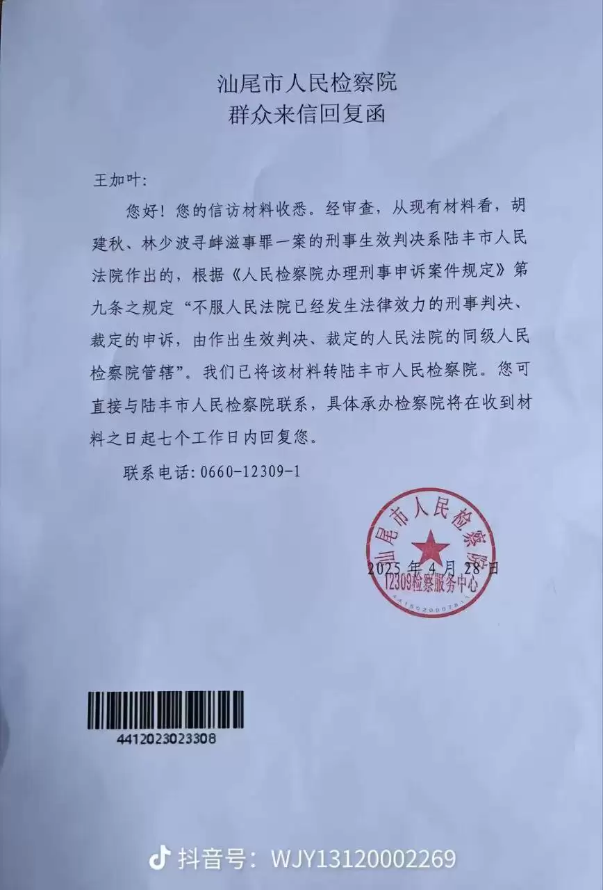 广东陆丰打人案，4月25日在陆河县人民法院异地重审